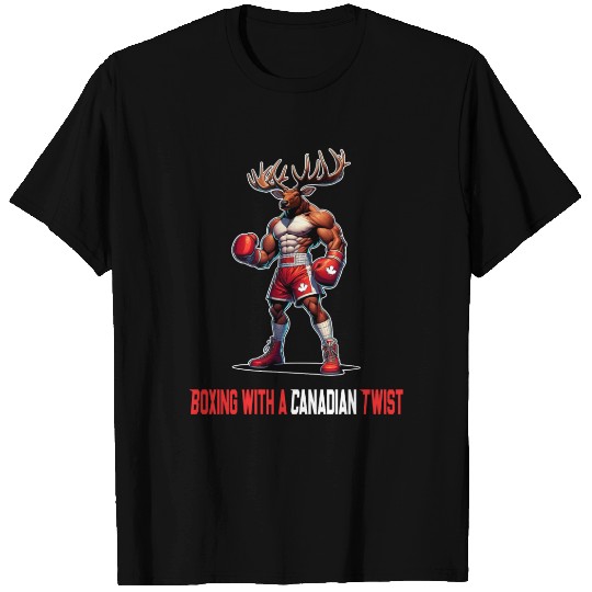 Canada elk box design T Shirts