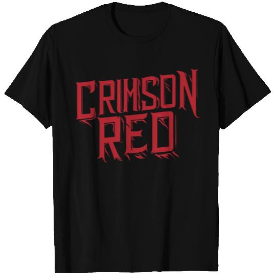 Crimson Red T Shirts