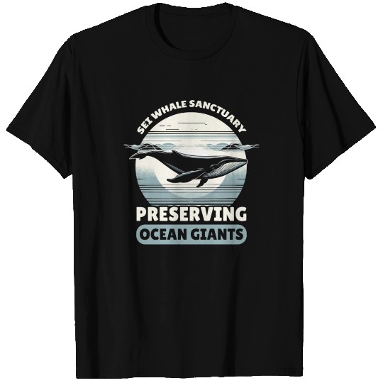 Endangered Species Sei Whale Animal Rights T Shirts