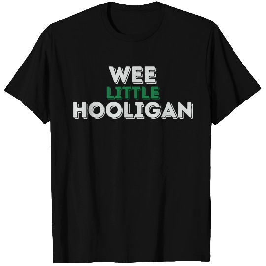 Wee Little Hooligan St Patricks Day T Shirts