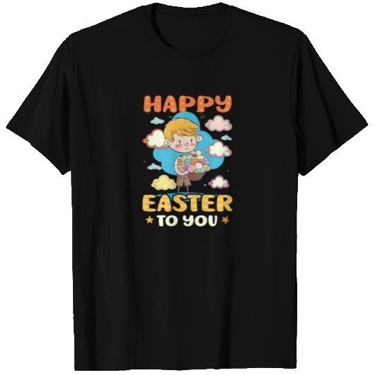Christian Easter Boy Happy Easter T Shirts