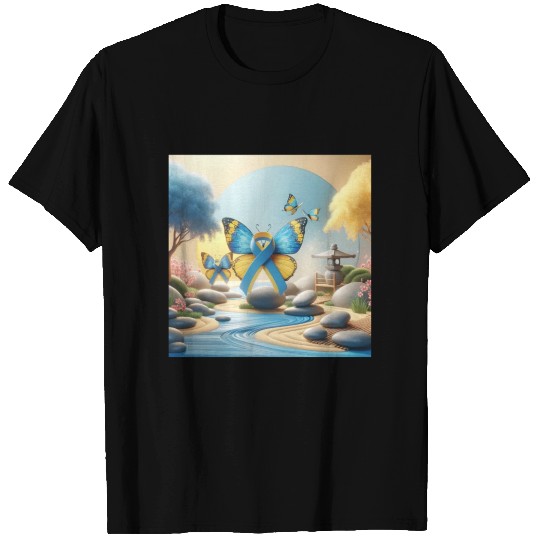 Japanese Garden Down Syndrome Awareness T Shirts