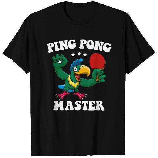 Ping Pong Master Champion Table Tennis Bat Paddle T Shirts