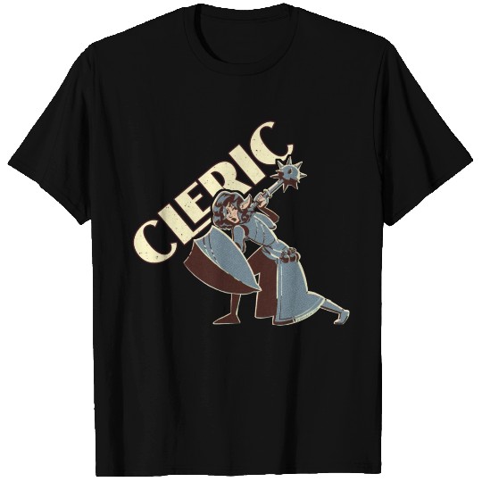 Retro Elf Cleric T Shirts