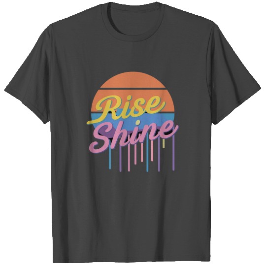 Retro Sunrise Rise and Shine Vintage for a T Shirts