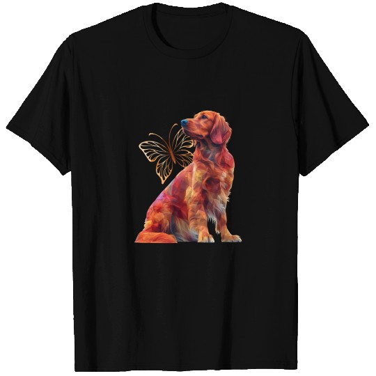Irish setter Butterfly T Shirts