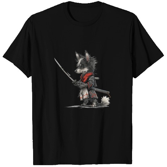 Fearsome Furballs: Samurai Pets T Shirts
