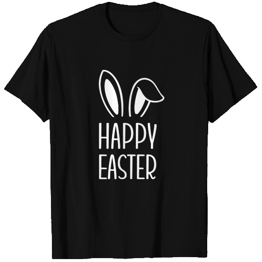 Happy Easter Bunny Ears T Shirts