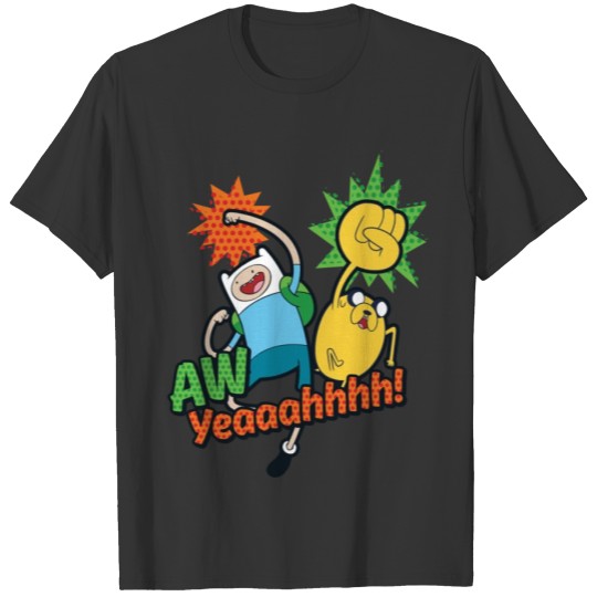 Adventure Time Finn And Jake Aw Yeah T Shirts