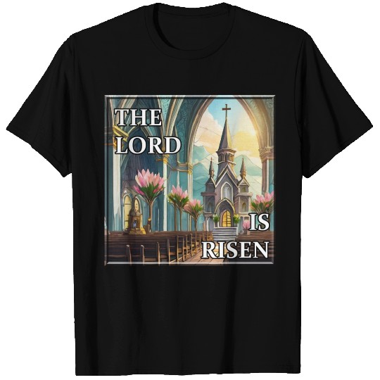 Happy Easter Sunday in Church T Shirts