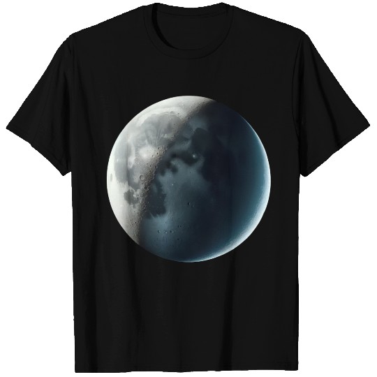 Waxing Crescent Moon T Shirts