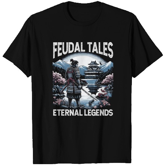 Feudal Japan Culture Japanese Kanji History T Shirts