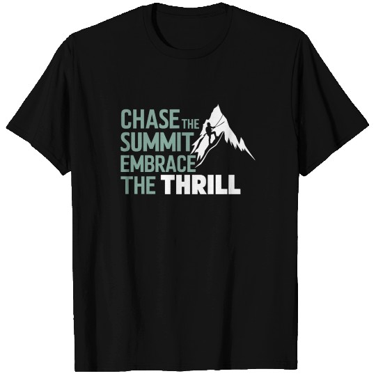 Rock Climbing outdoor adventure Bouldering T Shirts