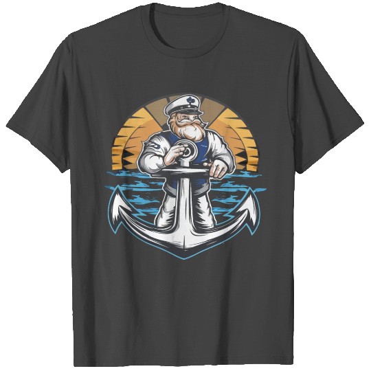 Capitan Anchor Tattoo T Shirts
