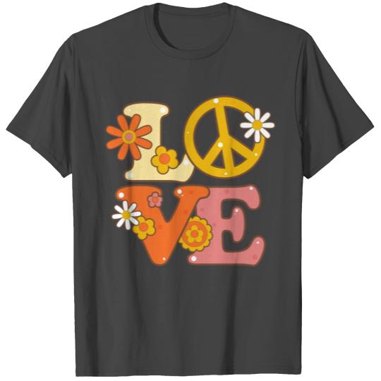 Peaceful Love - Floral Harmony T Shirts
