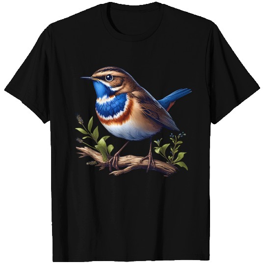 Blue-Throated Warbler Design T Shirts