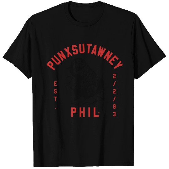 Punxsutawney Phil Groundhog Day T Shirts