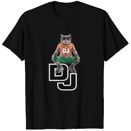 "Meow Mix Master: The DJ Cat Design" T Shirts