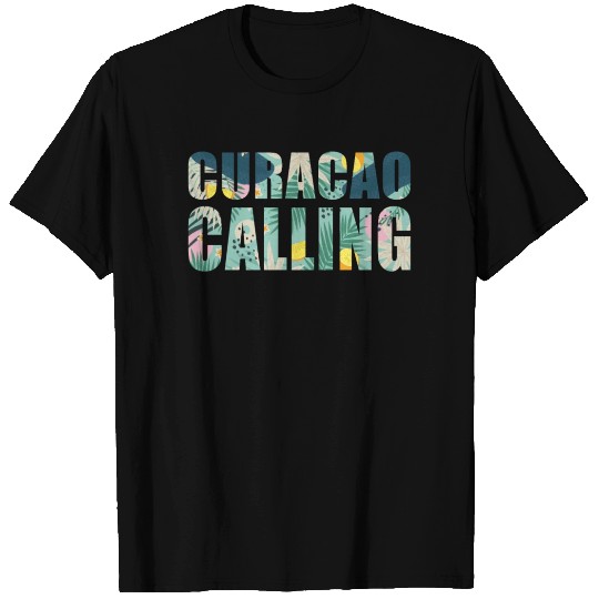Curacao Calling Tropical Vibes T Shirts
