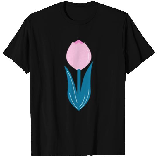 Pink tulip T Shirts
