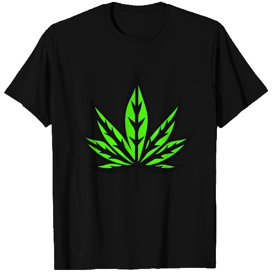 hemp leaf hemp symbol weed cannabis T Shirts