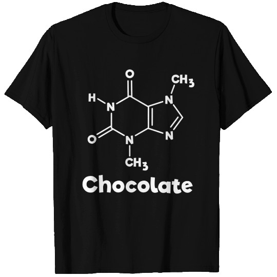 Chocolate Molecule Chemistry Science T Shirts