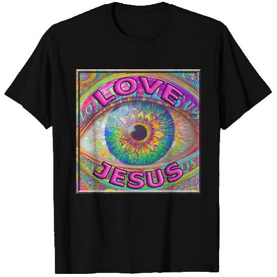 Eye (I) Love Jesus T Shirts