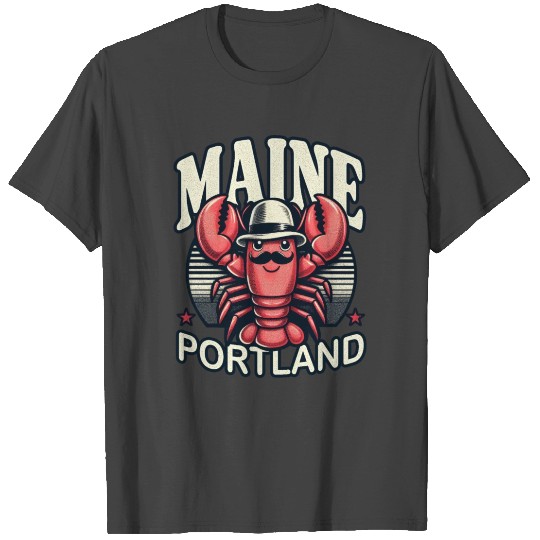 Portland Maine Lobster Tees, T Shirts& Accessories