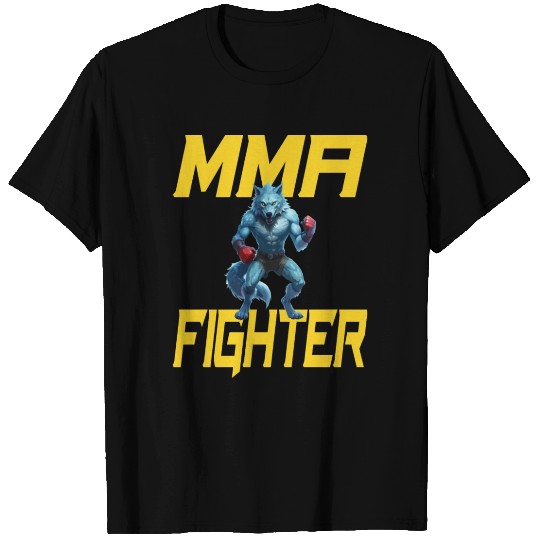 MMA Werewolf - Cool MMA Fighter Design T Shirts