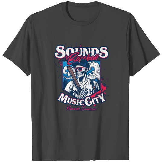Nashville Sounds Skeleton Merch T Shirts