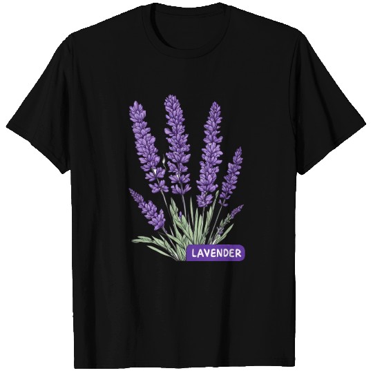 Lavender - Pot Label T Shirts