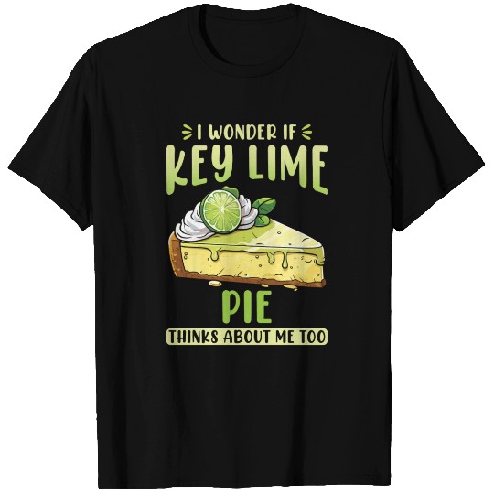 Key Lime Pie Bakery Dessert Baking Baker Pastry T Shirts