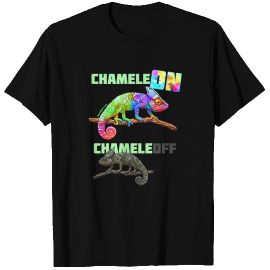 ChameleON ChameleOFF | Social Chameleon T Shirts