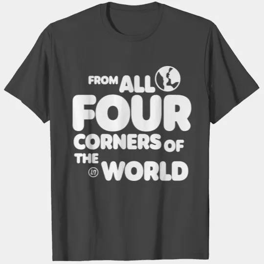 Lando Norris Merch Worldwide Globe T Shirts