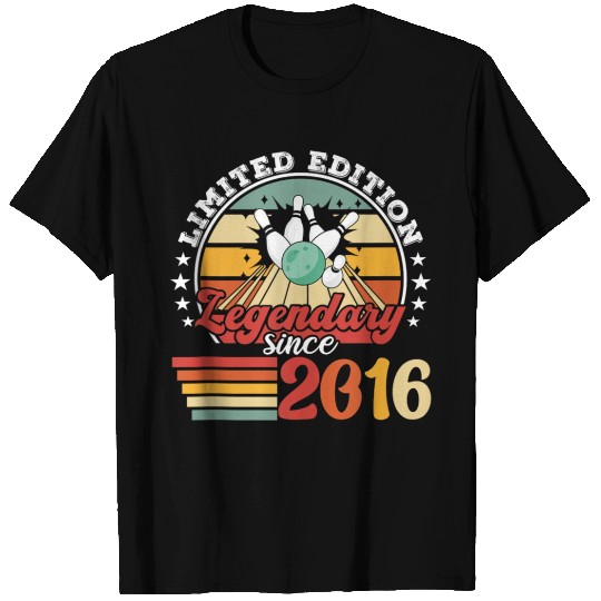 Bowling Skittles Birthday 2016 T Shirts