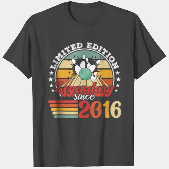 Bowling Skittles Birthday 2016 T Shirts