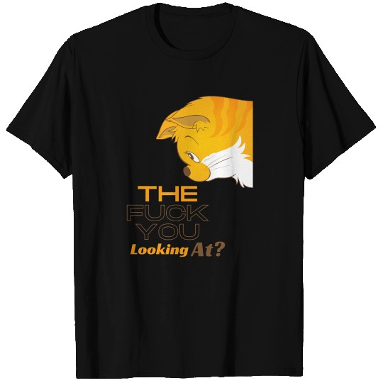 Funny cat T Shirts design.