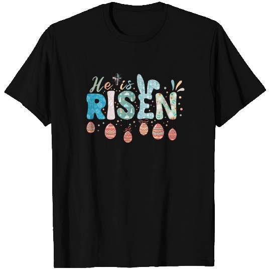 He Is Risen Easter Celebration Theme T Shirts