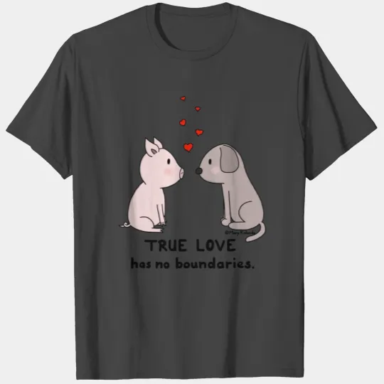 True Love has No Boundaries T Shirts