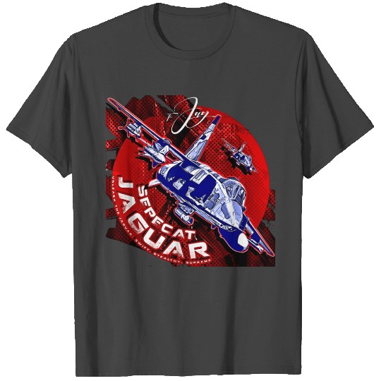 Sepecat Jaguar Ground-Attack Strike Fighter Jet T Shirts
