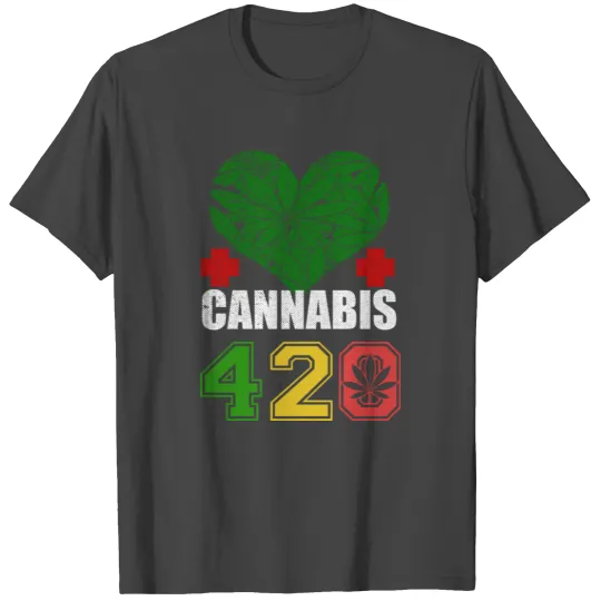 Lulzworthy 420 Medical Herb Weed Marijuana Design T Shirts