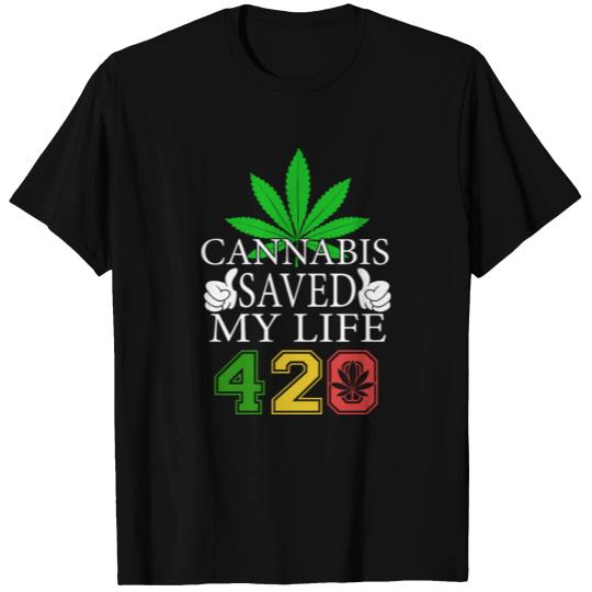 Joyous 420 Saving Herb Weed Marijuana Design T Shirts