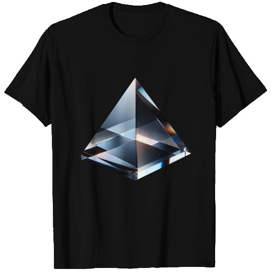 Reflective Glass Pyramid T Shirts
