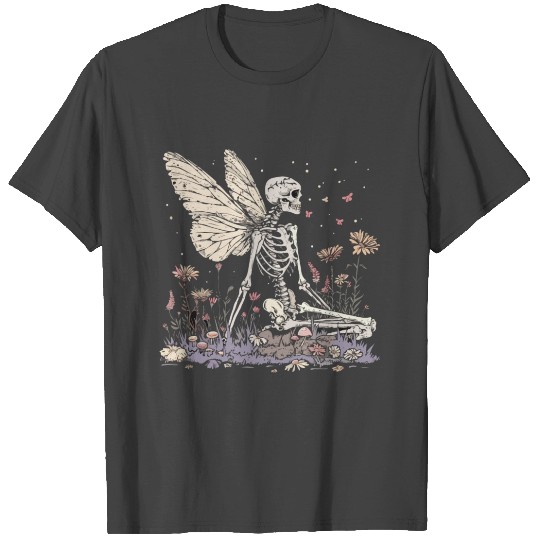 fairycore skeleton T Shirts