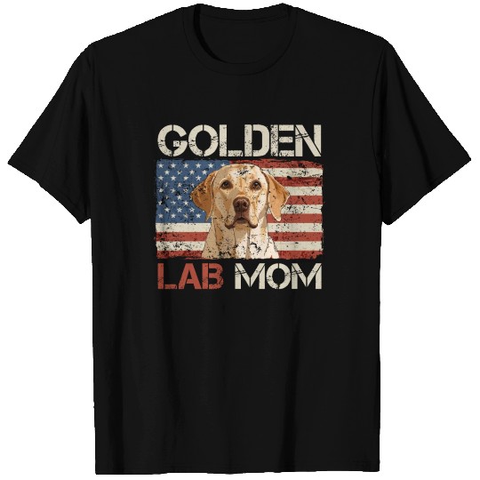 Golden Labrador Mama Golden Lab Mom Labrador T Shirts