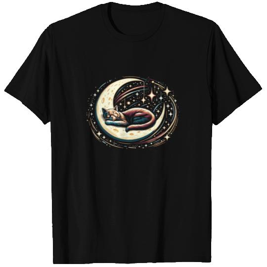 Cat Astronaut Astronomy Solar System Outer T Shirts