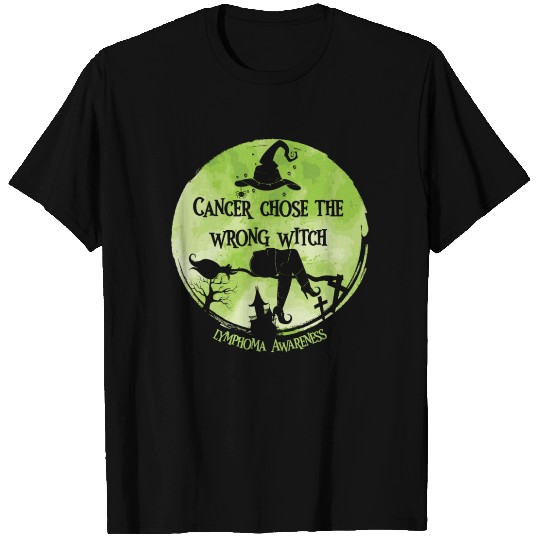 Cancer Witch Lime Lymphoma Awareness T Shirts