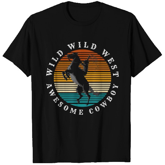 Cowboy Sheriff Rider Revolver T Shirts