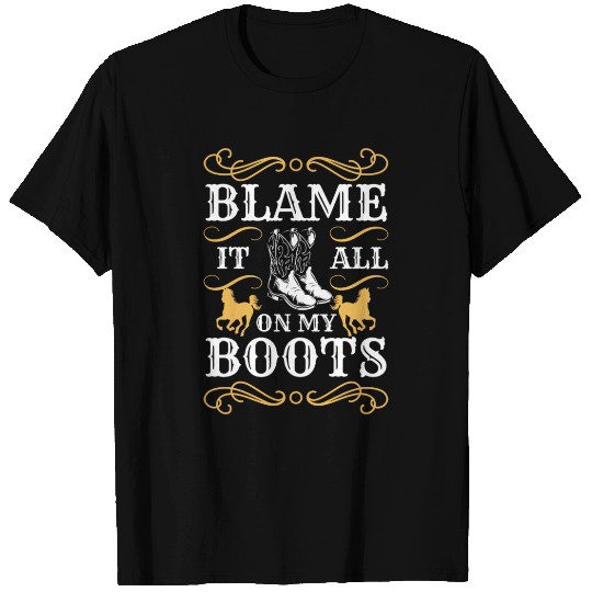 Wild West Riding America Western Rider T Shirts