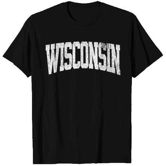 Wisconsin vintage city T Shirts